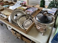 Chaffing Dish, Pie Shields, More