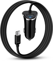 USB-C Car Charger, 3.4A USB Type C Car Charger