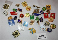 Various Perfect Attendance Lions Pins (37)