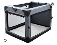 36 Inch Collapsible Crate for Large Dogs, 4-Door