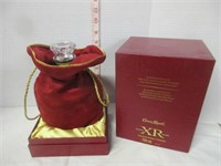 USED XR CROWN ROYAL BOTTLE WITH ORIGINAL BOX