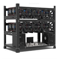 Mining Rig Frame for 12GPU, Steel Open Air Miner
