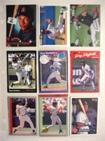 18 diff. Gary Sheffield baseball cards