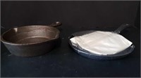 2 TINY CAST IRON PANS