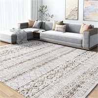 Boho Area Rug 8x10 Carpet-Rugs for Living Room Bed