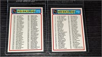 2 1977 78  Topps Hockey Unmarked Checklist