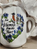 NIB From Wisconsin from the Heart Mug