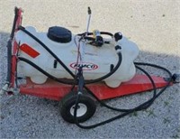 Fimco 15 gallon sprayer w/boom & wand