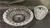 VTG Crystal Ashtray & Votive Holder