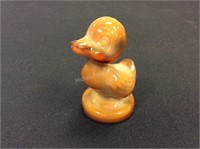 Imperial Brown Slag Glass Duck