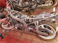 MOTORCYCLE FOR PARTS- UNKNOWN MAKER
