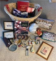 Basket of Misc Items
