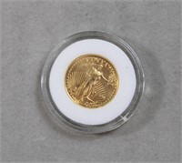 1999 $5 gold coin