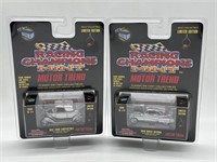 Racing Champions Pair Collectors Box Die Cast Cars