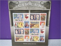 2014 Vintage Circus Posters Forever Stamps Sheet