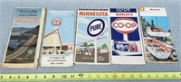 4- 1956-1973 Minnesota Adv. Road Maps
