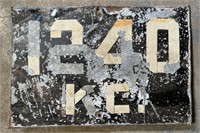 Vintage highway Sign