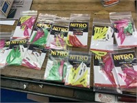 13 SMALL PACKS OF NITRO VANES / FLETHCING REPLACE
