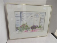 LOVELY ORIGINAL WATERCOLOUR SIGNED