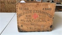 Vintage Dupont Explosives Box