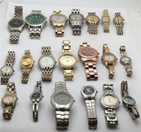 Bag Of Misc. Watches Incl. Medana, Geneva & Timex