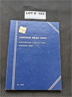 51 Wheat Pennies Before 1940 in Book