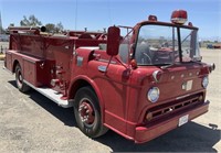 (DMV) 1966 FORD/CURTIS Fire Truck, Restored, Gas
