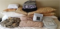 Large lot Pillows Bedding & More