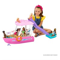 Barbie Dream Boat Playset with Pool & Slide
