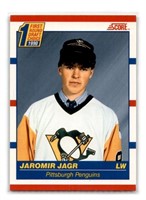 1990 Score Jaromir Jagr Rookie Card #428