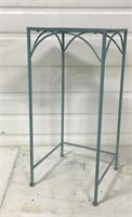 Small metal side table