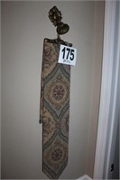 Tapestry on Bell Pole