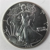 1988 American Eagle 1 OZ .999 Fine Silver