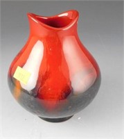 Lot # 4082 - Royal Doulton flambe veined vase