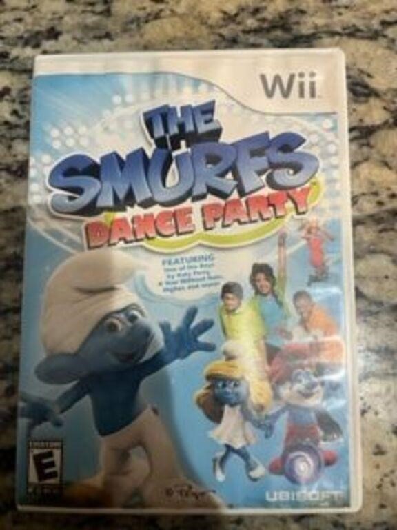 Nintendo wii smurf dance party
