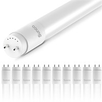 Sunco Lighting 10 Pack 4ft. T8 Durable Long-Lastin