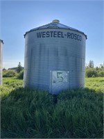 [B1] 1650 BUS. 5 RING 14' WESTEEL ROSCO GRAIN BIN,