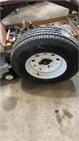 Spare tire for trailer