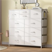 E8686  GIKPAL 10 Drawer Dresser, White