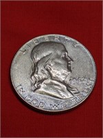 1962D Franklin Half Dollar