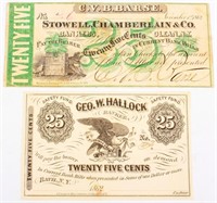 Coin U.S. Notes 1862  Original Civil War Era Notes