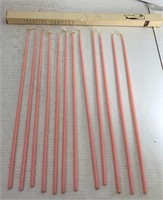 Long Pink Tapers Creative Candles