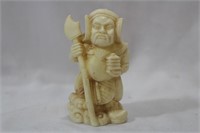 A Japanese Resin Figurine