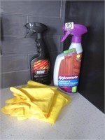 Grill / Cabinet cleaners & gloves