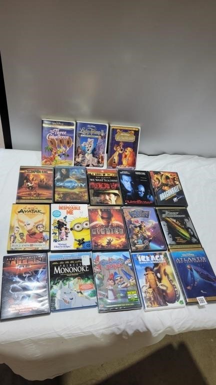 Big collection of dvds