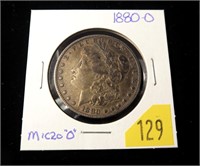 1880-O Morgan dollar