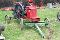 EMPIRE 8H.P. STATIONARY ENGINE WITH WAGON