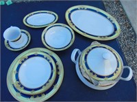 12 Place Setting Pegasus Fine Porcelain China