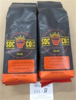 2 1lb Bags SDC Co. Decaf Coffee Beans