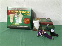 Paint Sprayer and Air Regulator
